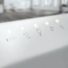 Soft-touch à commutation capacitive sur le bord de la baignoire