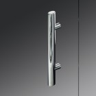 Chromed metal handles