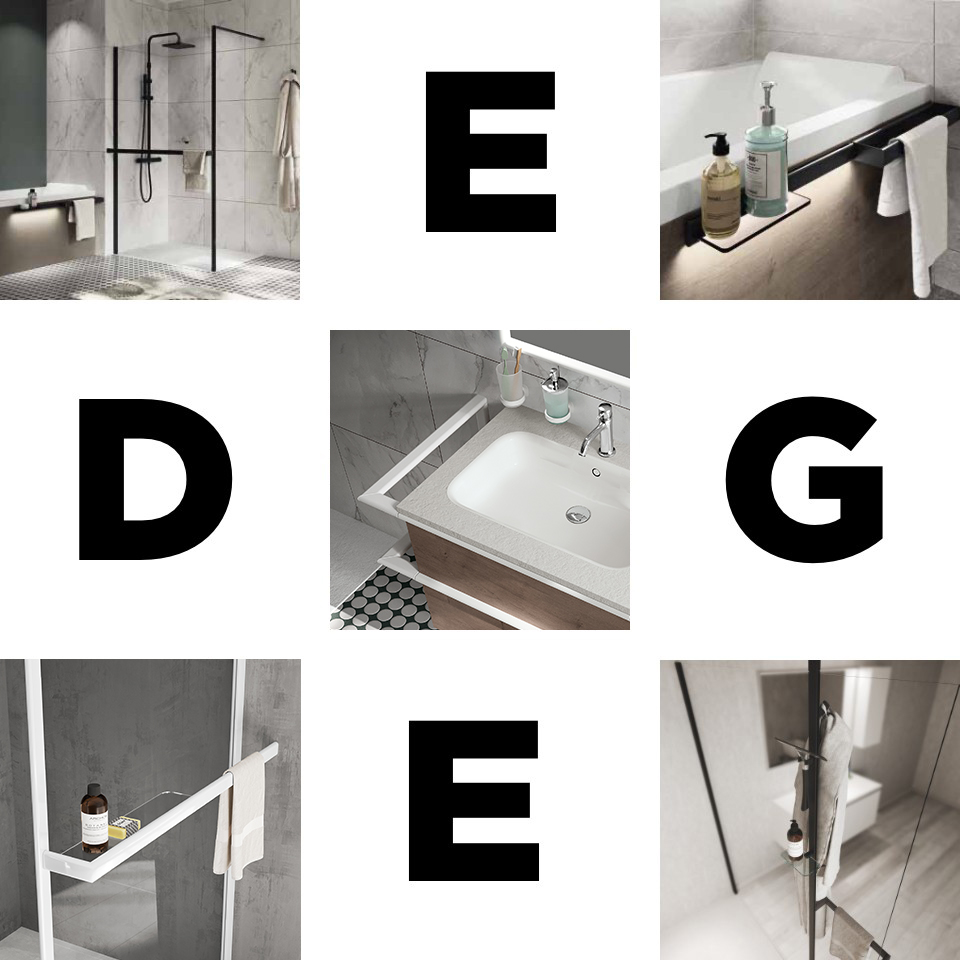 Edge_collage Collezione Edge by Novellini