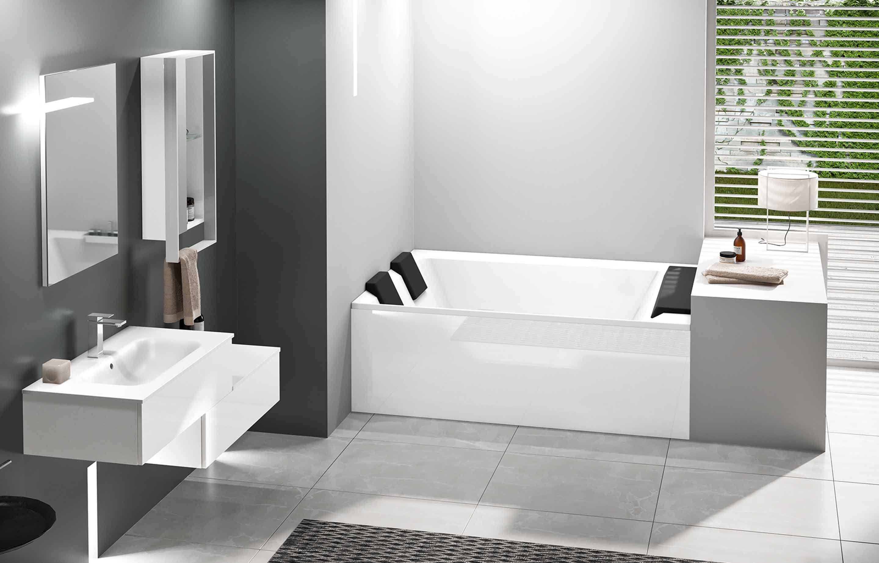 Baignoires - Divina Dual - en niche