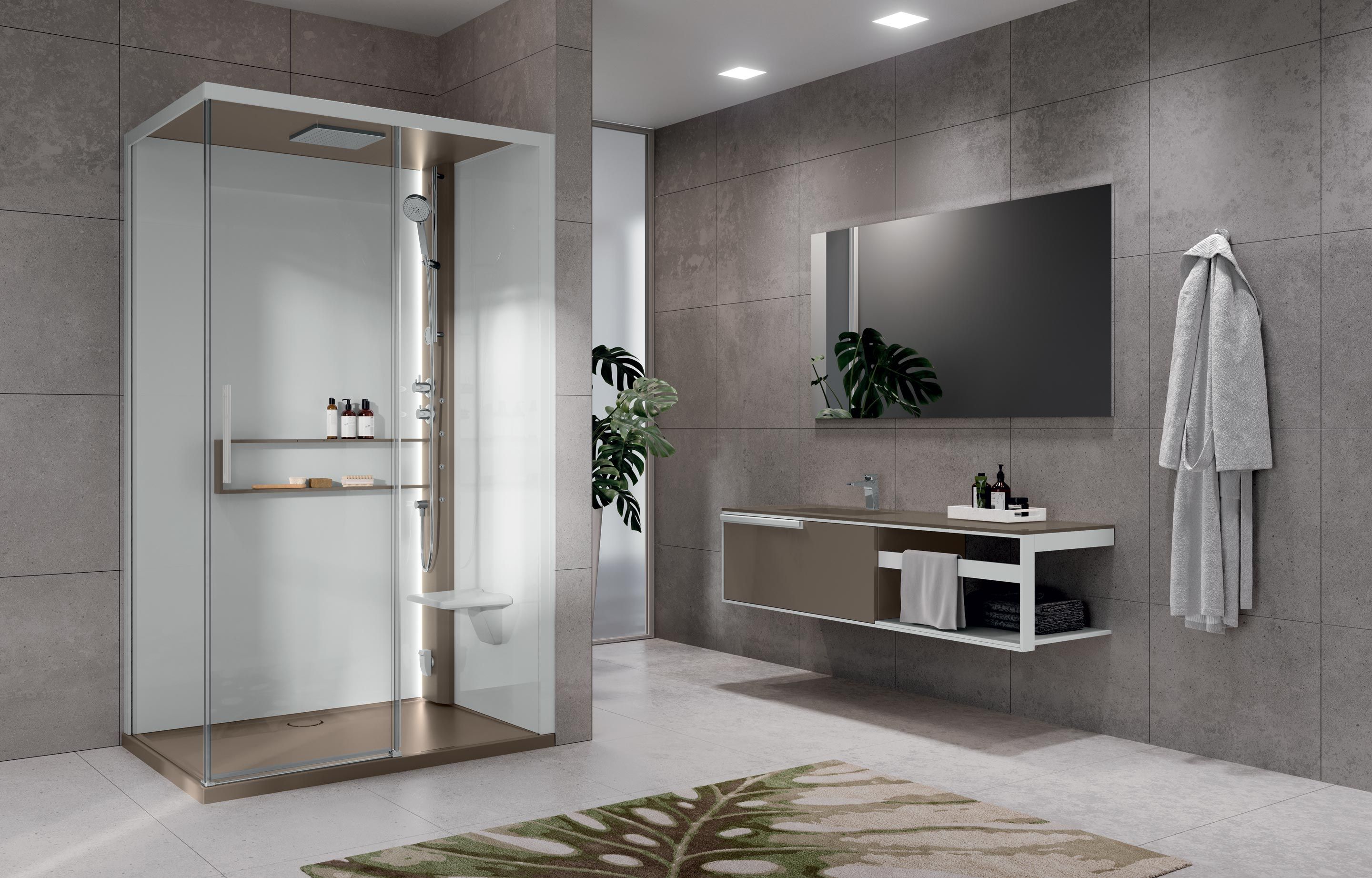 Cabines de douche - Glax 2 2P