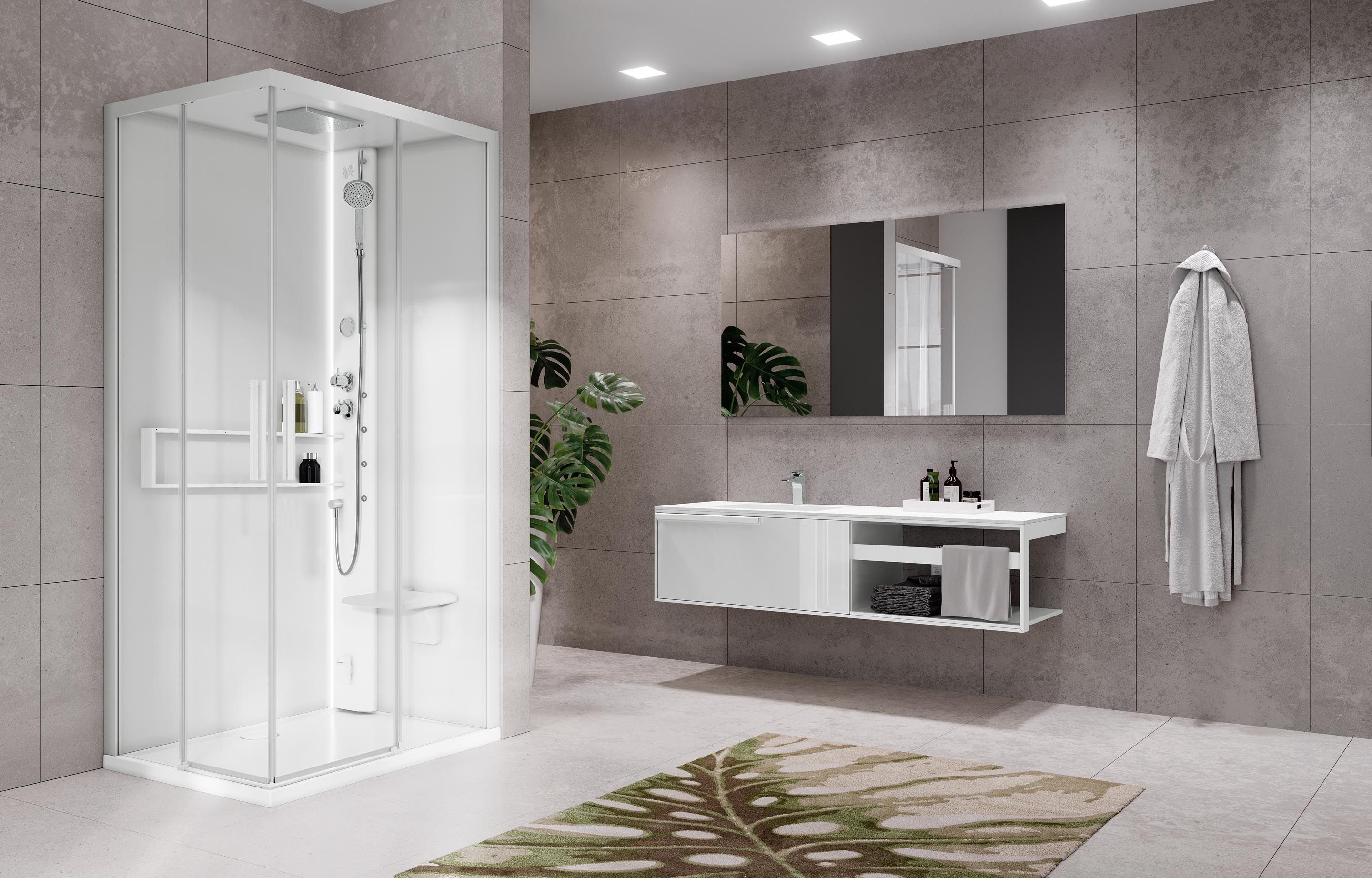 Cabines de douche - Glax 2 A