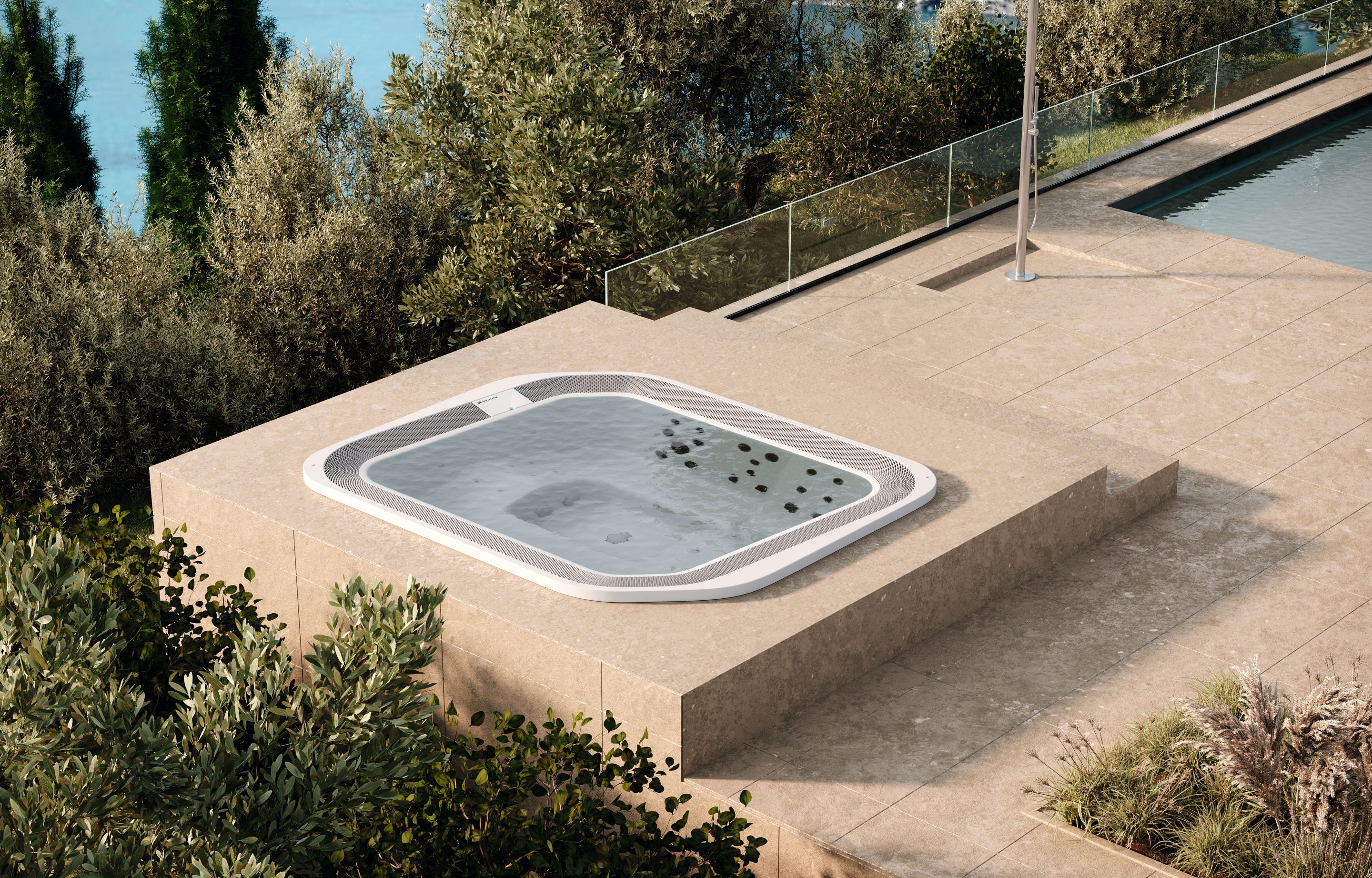 Outdoor Spa - Moon