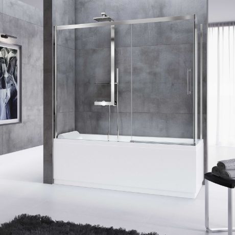 Pare-baignoires - Rose Rosse PHV+F