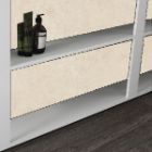 Kader zwart mat + Sabbia