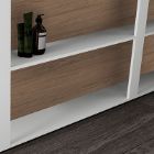 Kader wit mat + Rovere Fiemme