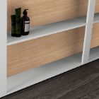 Kader wit mat + Rovere Miele